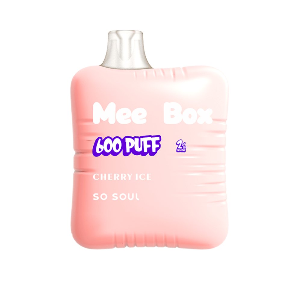 So Soul Mee Box 600 Disposable Vape Puff Pod Pack of 10