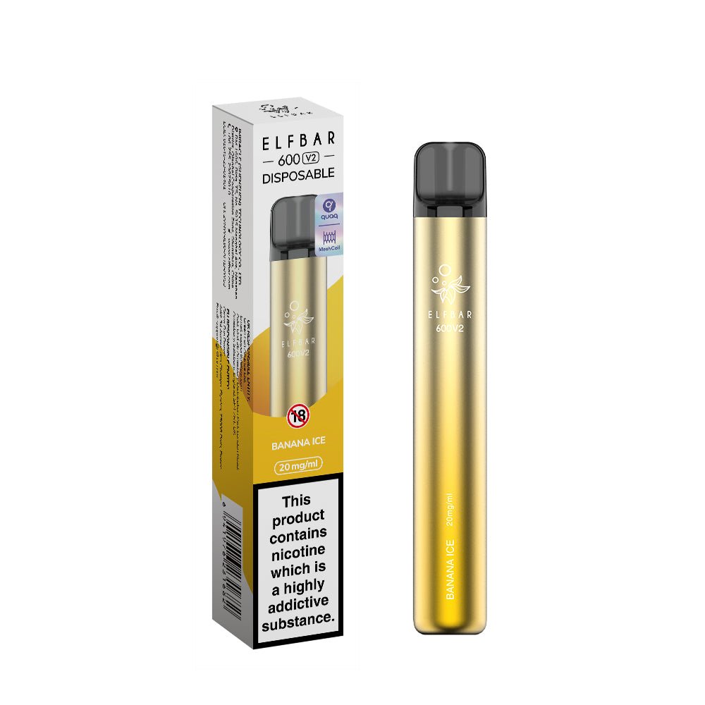 Elfbar 600V2 Disposable Vape Box Of 10 - Vaperdeals