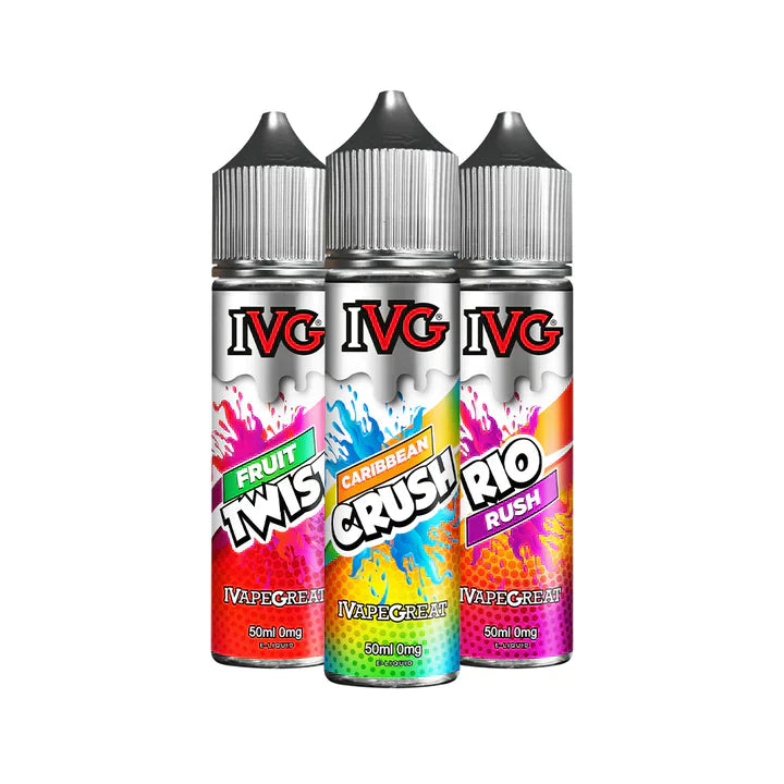 IVG Drinks Range 50ml E Liquid Shortfill - £7.49