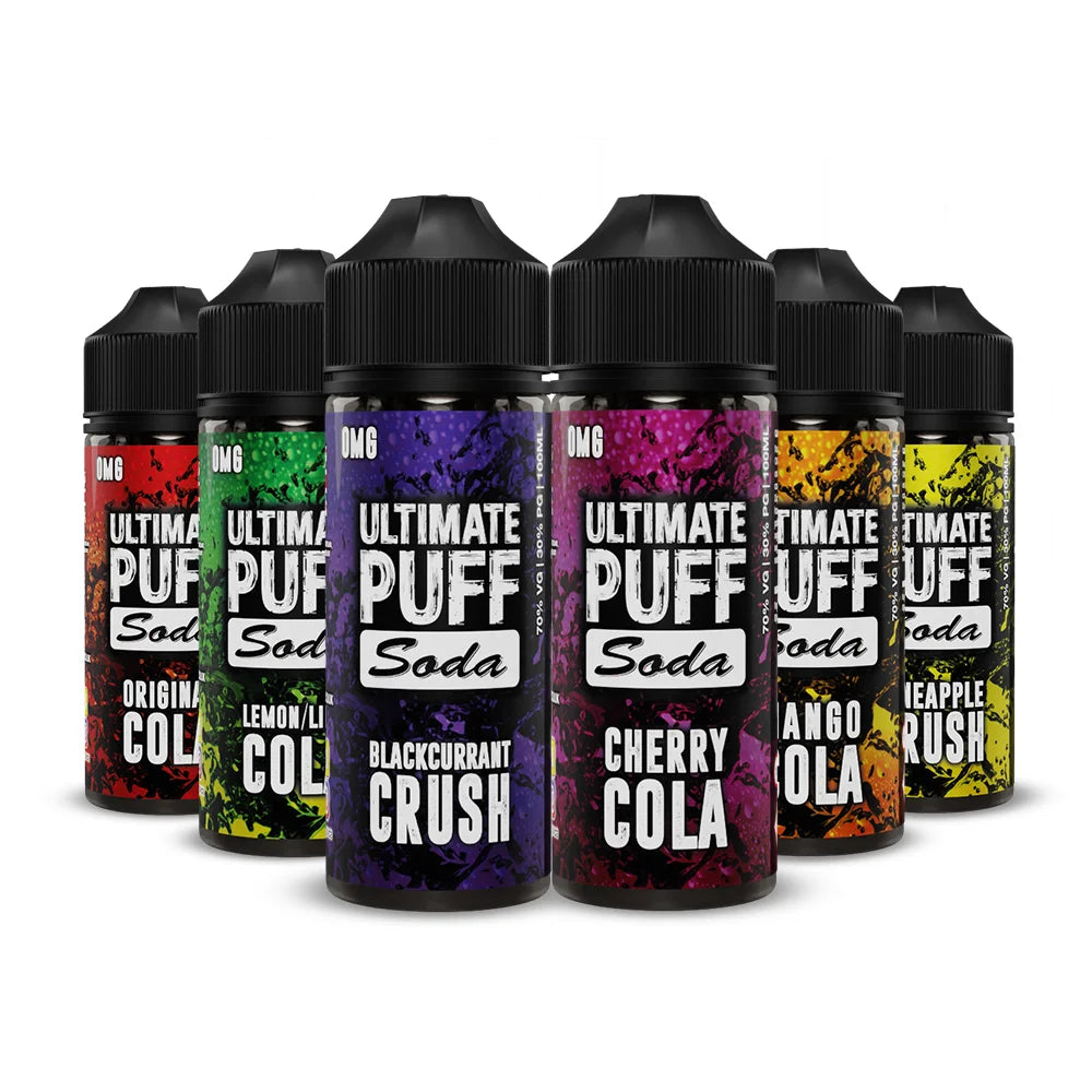Ultimate Puff Soda 100ml E Liquid Shortfill - £7.99