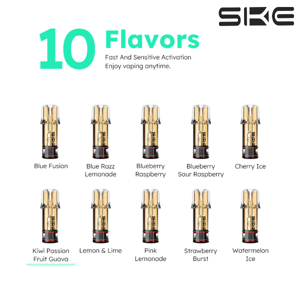 Ske Crystal Plus Pods - Pack Of 2 - Vaperdeals