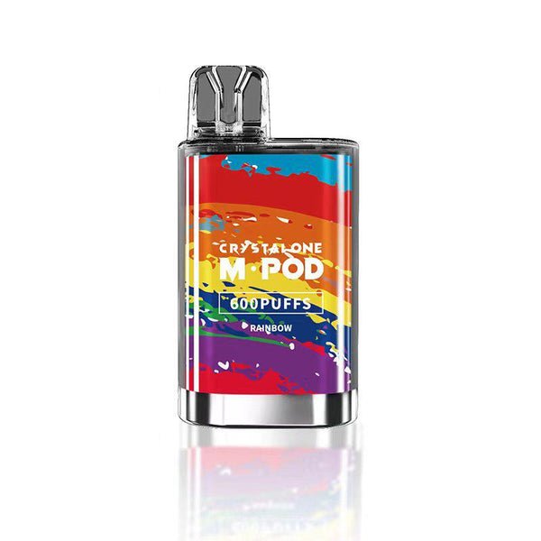 Crystal M Pod 600 Disposable Vape Puff Pod Device Box of 10 - Vaperdeals