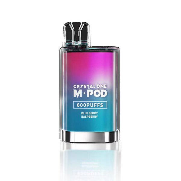 Crystal M Pod 600 Disposable Vape Puff Pod Device Box of 10 - Vaperdeals
