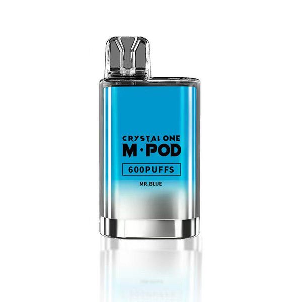 Crystal M Pod 600 Disposable Vape Puff Pod Device Box of 10 - Vaperdeals
