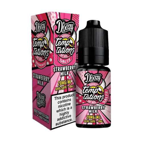 Doozy Temptation Nic Salt Box Of 10 - Vaperdeals