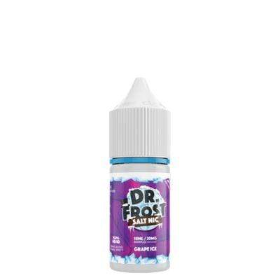 Dr Frost Grape Ice 10ml Nic Salt 20mg - Box of 10 | Wholesale Vapes UK
