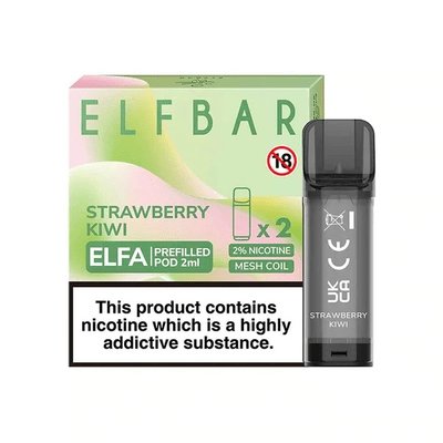 Elf Bar Elfa Pre-Filled Replacement Pods - Vaperdeals