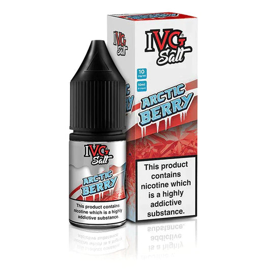 IVG Arctic Berry 10ml Nic Salt - Box of 10 | Wholesale Vapes UK