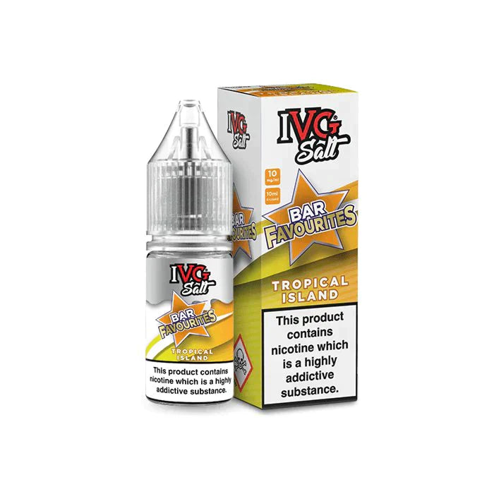 IVG Bar Favourites Tropical Iceland 10ml Nic Salt | UK Vape Deals