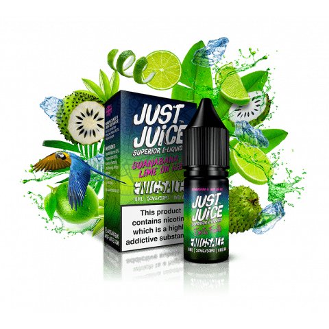 Just Juice Guanabana & Lime On Ice 10ml Nic Salt - Box of 5