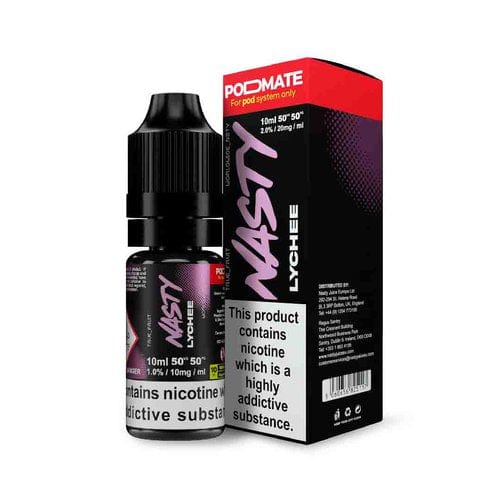 Nasty Juice Podmate Lychee 10ml Nic Salt - Box of 10