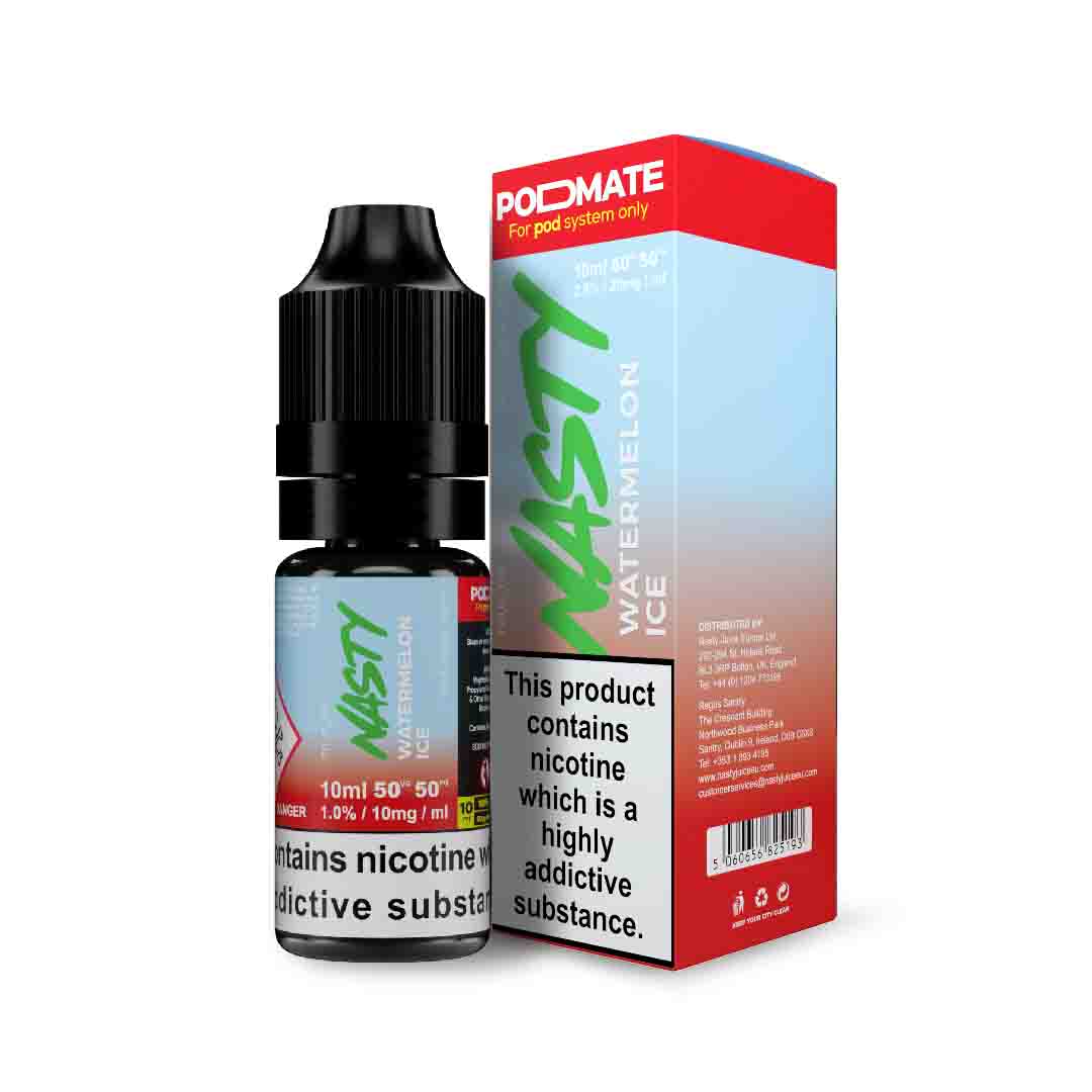 Nasty Juice Podmate Watermelon Ice 10ml Nic Salt - Box of 10