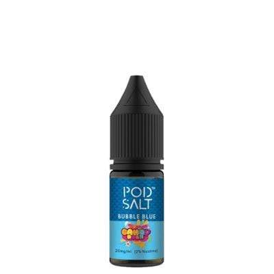 Pod Salt Bubble Blue 10ml Nic Salt - Box of 5 | Wholesale Vapes UK