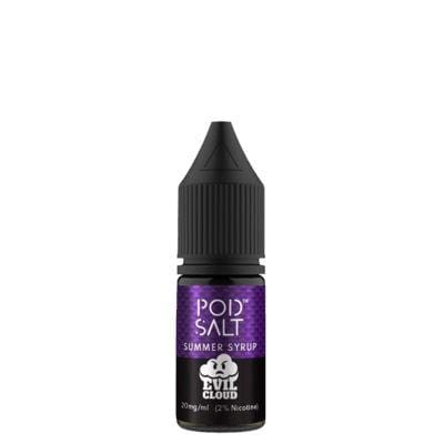 Pod Salt Summer Syrup 10ml Nic Salt - Pack of 5 | Wholesale Vapes UK