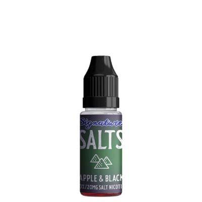 Signature Apple & Black 10ml Nic Salt 20mg - Box of 10