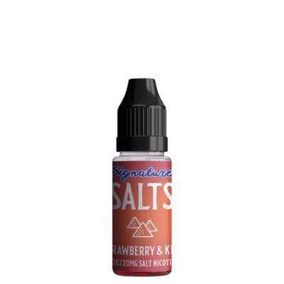 Signature Strawberry & Kiwi 10ml Nic Salt 20mg - Box of 10 | UK Vape Wholesale