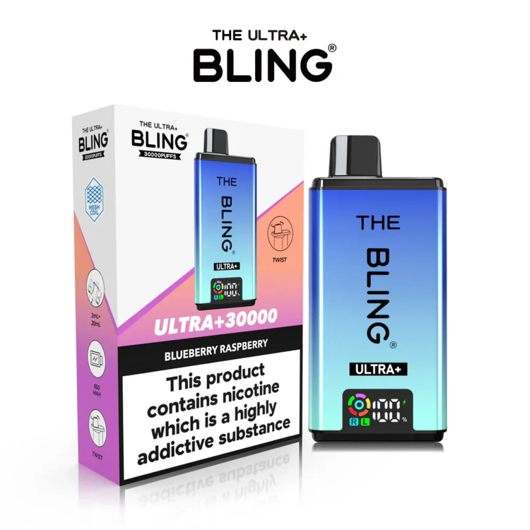 The Bling Ultra Plus 30000+ Puffs Prefilled Pod Kit