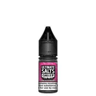 Ultimate Salts Chilled Pink Raspberry 10ml Nic Salt - Box of 10