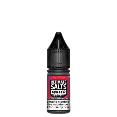 Ultimate Salts Chilled Strawberry Pom 10ml Nic Salt - Box of 10