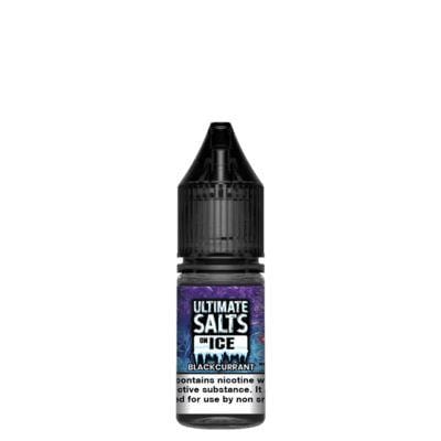 Ultimate Salts On Ice Blackcurrant 10ml Nic Salt - Box of 10