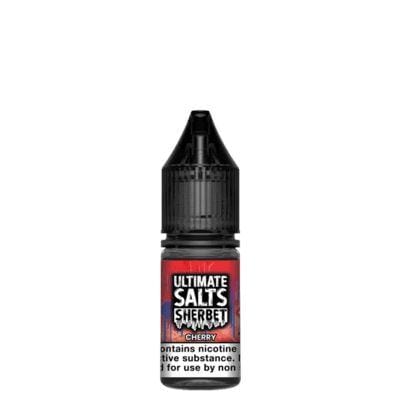 Ultimate Salts Sherbet Cherry 10ml Nic Salt - Box of 10 | UK Vape Deals