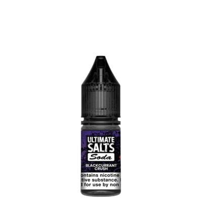 Ultimate Salts Soda Blackcurrant Crush 10ml Nic Salt - Box of 10